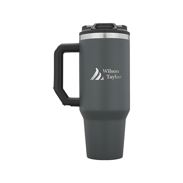 Stainless Steel Mug with Handle